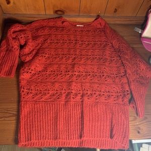 Red sweater in great condition!